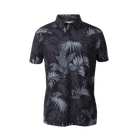 Polo de golf technique – Tonal Palm Noir